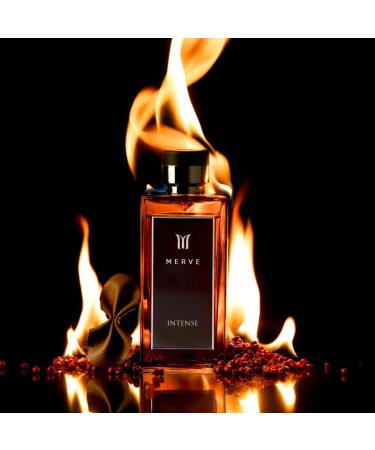 Merve Intense Premium Long Lasting Fragrance Luxury Scent For Men | Citrus Fruity Amber - Buy Online on SooperMarket.com