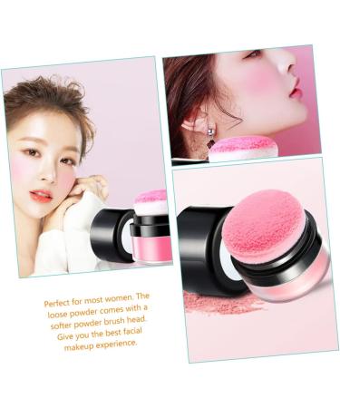 WOONEKY 2pcs Oil Control Cushion Blush Cushion Makeup Powder Blush Loose Blush for Cheeks Blusa Plastic Rosy - Buy Online on SooperMarket.com
