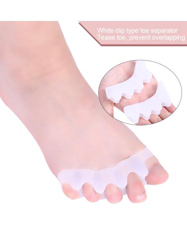 Toe Separators & Bunion Protectors - Hallux Valgus Straightener & Corrector Set for Pain Relief - Buy Online on SooperMarket.com