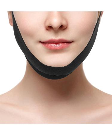 Healvian Anti Snoring Chin Strap 2Pcs - Adjustable Stop Snoring Solution for Better Sleep - Black - Buy Online on SooperMarket.com