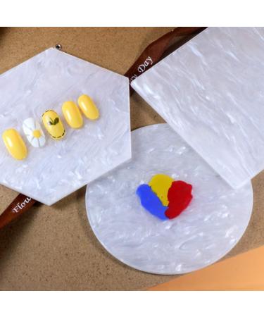 Dekaim Nail Art Plate Kit - Resin Polish Mixing Tool for Manicure & DIY Nail Designs - Buy Online on SooperMarket.com