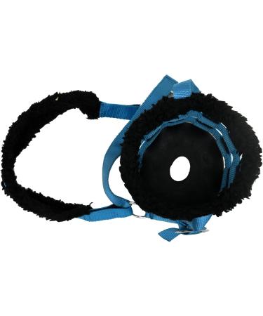 SIE Horse Pasture Muzzle Feed Bag - Full Turquoise | Durable & Comfortable Horse Muzzle | International Shipping Available - Buy Online on SooperMarket.com