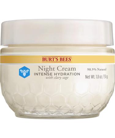 Burt's Bees Intense Hydration Night Cream 1.8 Oz - Moisturizing Night Lotion - Buy Online on SooperMarket.com