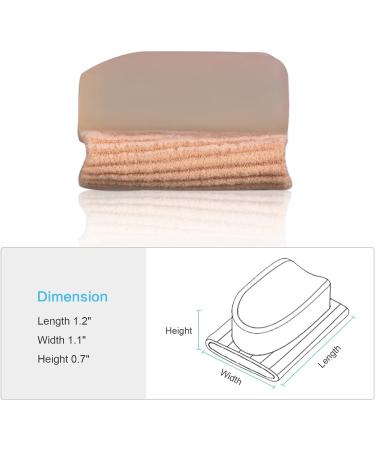 Gel Toe Separators Big Toe Spacers for Bunion Relief - Correct Crooked Toes - Clear Gel Spreader for Overlapping Valgus - Bunion Corrector Pads - Buy Online on SooperMarket.com