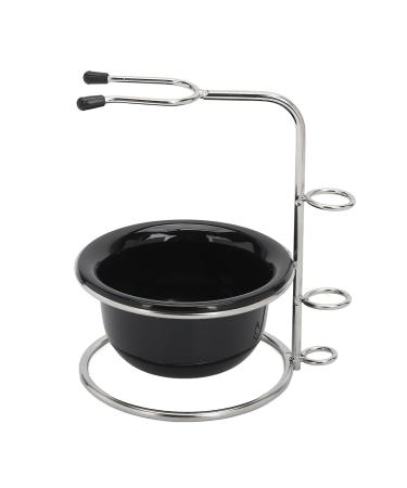 Beard Foam Mixing Bowl & Portable Shaving Brush Stand | Durable Barber Shop Essential - Buy Online on SooperMarket.com