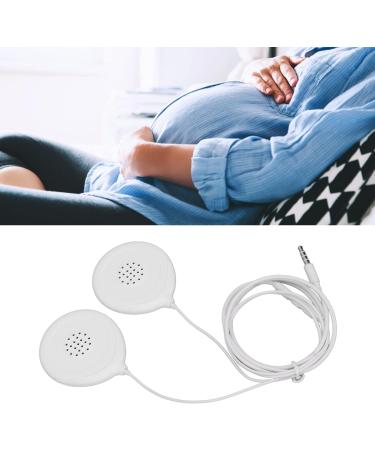 Prenatal Belly Speakers - Baby Bump Headphone for Pregnancy - White (12 Stickers) - Buy Online on SooperMarket.com