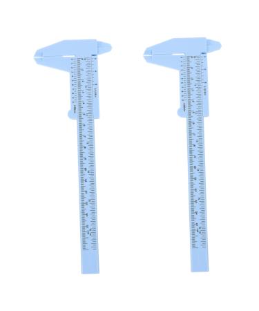 Angoily 2pcs Eyebrow Ruler Guitar Kits Leather Hair Tie Mini Makeup Tool Miss Multifunction Accessories