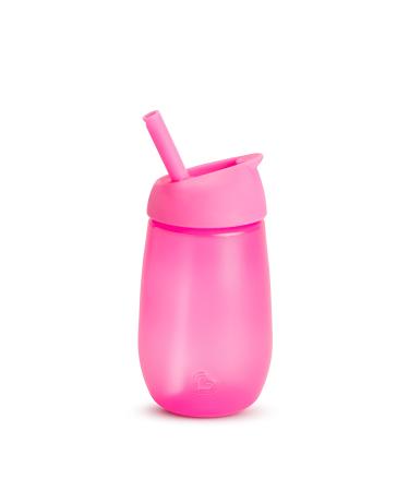 Munchkin 21399: 10Oz Simple Clean Straw Cup - Pink