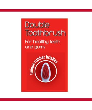 Buy Mikki 6221104 Double Toothbrush - Ideal for Healthy Teeth | International Shipping Available - Buy Online on SooperMarket.com