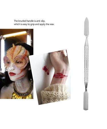 Universal Stainless Steel Skin Wax Knife - Double-Sided Spatula for Special Effects Makeup & Sculpture Accessories - Buy Online on SooperMarket.com