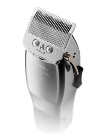 Andis 12665 Professional Master Corded/Cordless Hair Trimmer Adjustable Carbon Steel Blade Hair Clipper for Close Cutting Silver - Buy Online on SooperMarket.com