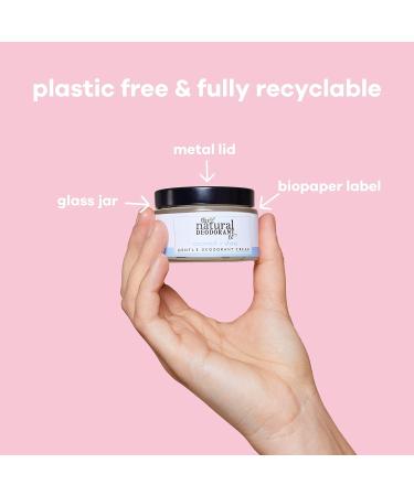 Natural Deodorant Co Lemon & Geranium Balm 55g | Aluminum & Plastic Free - Buy Online on SooperMarket.com