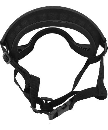 Socobeta Dog Goggles - Anti-UV Pet Sunglasses with Adjustable Strap | Black Frame, Transparent Lenses - Buy Online on SooperMarket.com