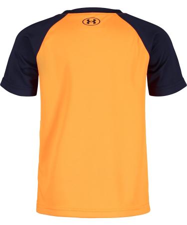 Under Armour Boys' Short Sleeve Shirt - Lightweight & Breathable Crewneck - Sp22 Blaze Orange - Buy Online on SooperMarket.com