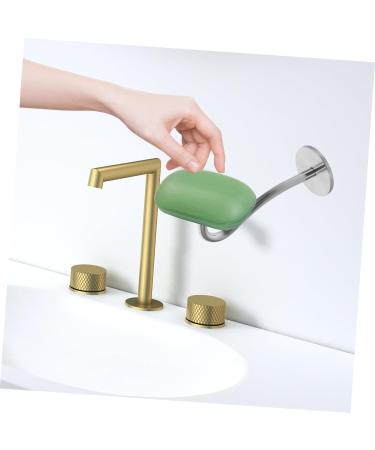 Amosfun 3pcs Stainless Steel Soap Holder Soap Float Holder Sink Sponge Holders Magnetic Soap Container Bathroom Bar Soap Holder Magnetic Soap Holder for Shower Wall Air Dry Soap Dish - Buy Online on SooperMarket.com