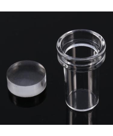 Buy Fashionable Transparent Silicone Nail Art Stamper & Scraper Set for Unique Manicures - International Shipping Available - Buy Online on SooperMarket.com
