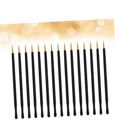 Baluue 100 Pcs Eye Makeup Tools Eyeliner Applicator Tool Gel Eyeliner Pencil Eyeliner Brushes Orange - Buy Online on SooperMarket.com