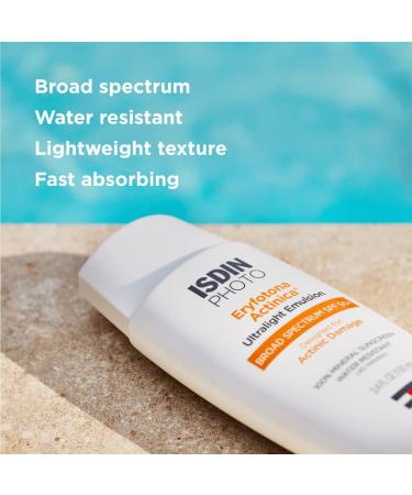 ISDIN Sunscreen & Vitamin C Serum Bundle: Eryfotona Actinica Mineral Sunscreen & Flavo-C Ultraglican Ampoules - Buy Online on SooperMarket.com