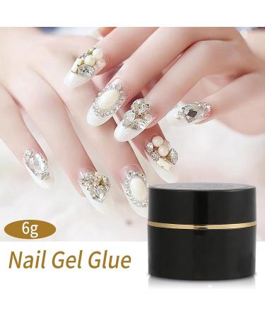 Rhinestone Glue For Nails Gel Nail Glue Nail Gem Glue Nail Rhinestone Glue Gel UV Gel Glue Rhinestone Accessory Nail Gem Glue For Nail Art Adhesive - Buy Online on SooperMarket.com