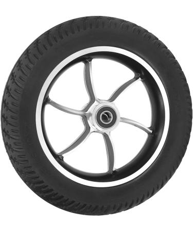 Robust Antislip Alloy Wheelchair Wheel - Textured Tire - Durable Wheel Hub - Bearing Hole - Premium Replacement Wheels Sellers Top Choice - Buy Online on SooperMarket.com