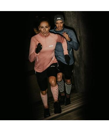 Buy CEP Reflective Compression Calf Sleeves for Men | Black Running Socks | Size IV - International Shipping Available - Buy Online on SooperMarket.com