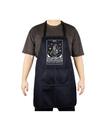 CENWA Lash Tech Apron The Lash Artist Tarot Lash Tech Adjustable Apron Beauty Salon Apron Lash Artist Apron2