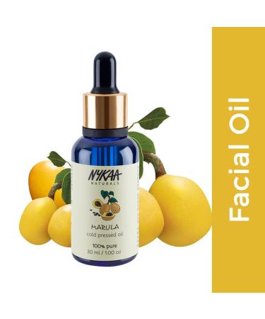Nykaa Naturals 100% Pure Cold Pressed Marula Oil - Ideal Skincare Face Oil for Dry & Sensitive Skin - 1 oz - Cruelty-Free - Buy Online on SooperMarket.com