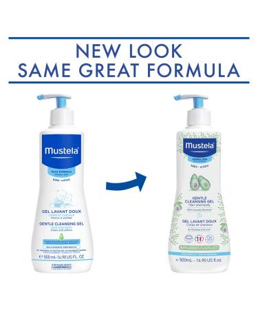 Mustela Baby Gentle Cleansing Gel with Avocado - 16.90 fl oz for Normal Skin - Buy Online on SooperMarket.com