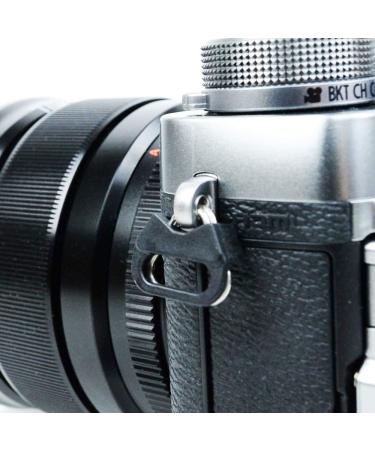 Foto&Tech 4-Piece Stainless Steel Lug Ring Camera Strap Adapter Set for Fujifilm, Leica, Nikon, Canon, Sony, Olympus, Pentax, Panasonic - ABS Cap Included - Buy Online on SooperMarket.com