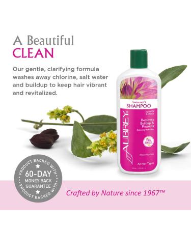 Aubrey Organics Swimmer's Shampoo pH Neutralizer - Almond Apricot - 11 fl oz for All Hair Types - Buy Online on SooperMarket.com