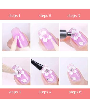 Kalolary Sculpture Carved Nail Gel Set - 12 Colors Gel Polish with Sculpture Pen, Cuticle Pusher, and Carving Brush - Buy Online on SooperMarket.com