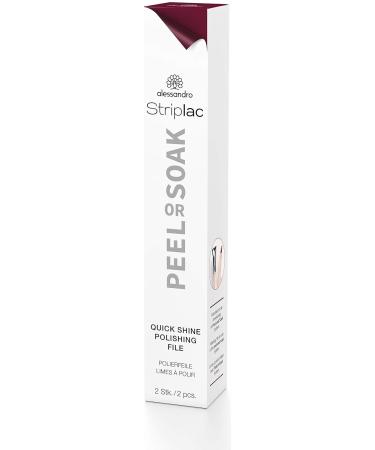 Alessandro Striplac Peel or Soak Off Activator & Nail Polish File - 8ml & 2-Step High-Gloss Polishing File - International Shipping Available - Buy Online on SooperMarket.com