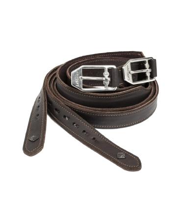 LeMieux Vector Pro Stirrup Leathers Black 145cm
