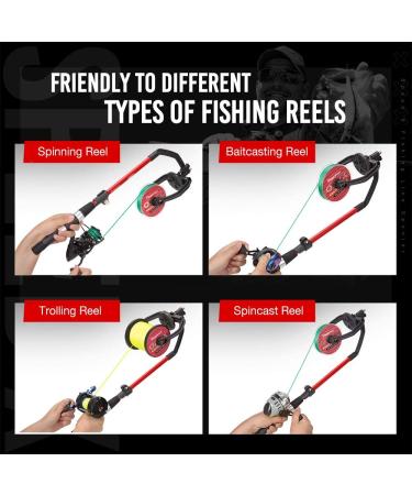 Piscifun Speed X Fishing Line Spooler Machine with Unwinding Function - Spooling Station for Spinning, Cast, and Spincast Reels - Buy Online on SooperMarket.com