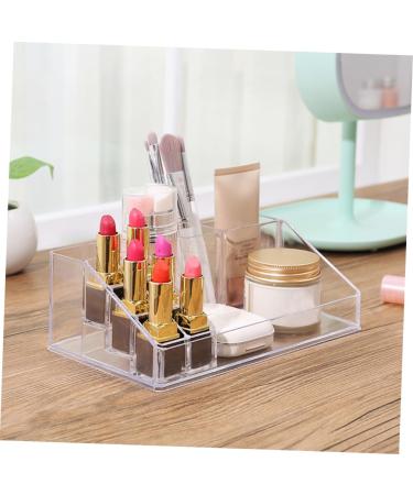 ABOOFAN 2pcs for Case Display Lipgloss Storage Slots Stand Organizer Transparent Shelf Lipsticks Acrylic mediumx2pcs As Shownx2pcs - Buy Online on SooperMarket.com