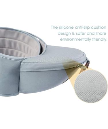 SONMEI Ergonomic Baby Carrier with Hip Seat 360 Positions Soft and Breathable All Seasons for Newborns and Toddlers Hiking Shopping Travelling Light Blue - Buy Online on SooperMarket.com
