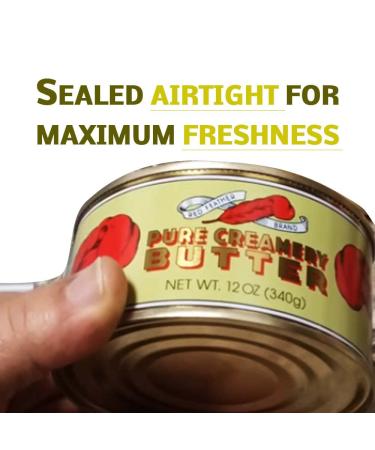 Red Feather Canned Butter from New Zealand - 24 Pack Bundle for Emergency Survival Kit - Buy Online on SooperMarket.com