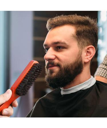 Boar Bristle Hair Brush for Men - Soft Beard Styling Tool for Growth and Texture - Buy Online on SooperMarket.com
