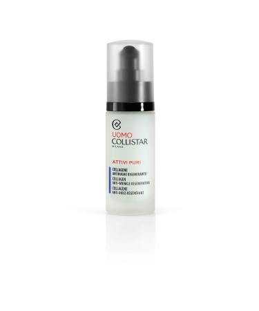 Collistar Attivi Puri Uomo Collagene Antirughe Rigenerante Siero ricompattante Anti-Wrinkle Regenerating 30 ml 1.0 Fl Oz Made in Italy italian import