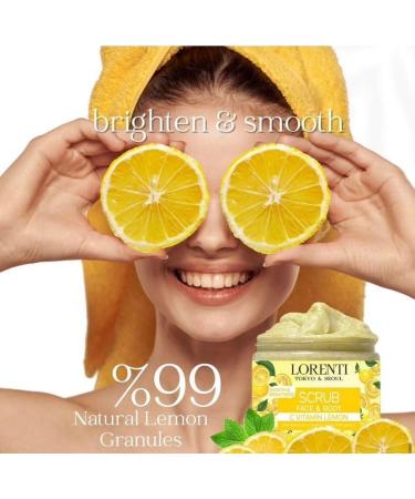 Lorenti Apricot Scrub 500 ML Face & Body | Firming & Radiant Supports Collagen Production Anti Aging and Wrinkle - Buy Online on SooperMarket.com