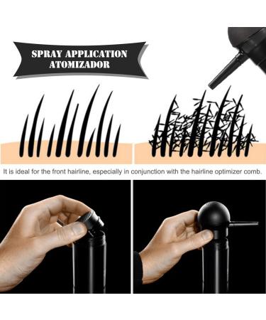 Spray Application Atomizador Professional Spray Application Atomizador for Hair Building Fibers Nozzle Hair Thickening Tools - Buy Online on SooperMarket.com