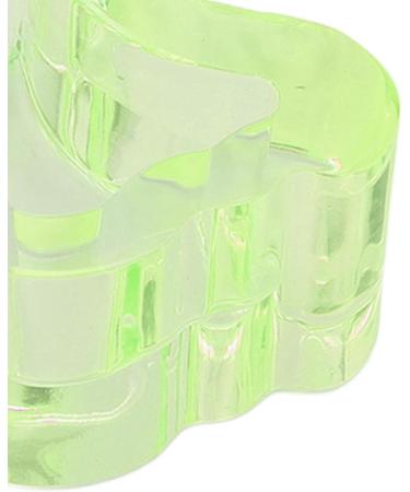 Nail Art Dish Transparency Fashionable Nail Wash Cup Multifunctional with Lid for Beauty Salon (Translucent Green) - Buy Online on SooperMarket.com