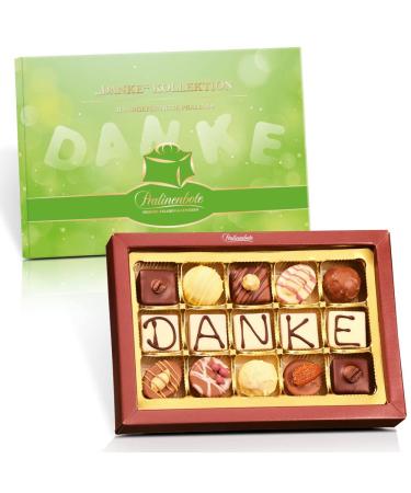 Pralinenbote - Gift box with letter pralines (THANK YOU 15 pralines) THANK YOU 15 pralines 190 g (1 pack)