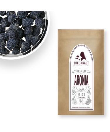 Aronia berries dried organic 500g |Noble herb - organic aronia berry (whole) Aronia melanocarpa Superfood - Raw - vegan - pure - KBA - aronia berries from controlled organic cultivation organic aronia berries 500 g