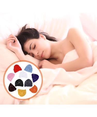 Lurrose 10-Piece Mesh Crochet Hair Network Caps - Short Women's Hair Snoods for Sleep & Comfort | International Shipping Available - Buy Online on SooperMarket.com