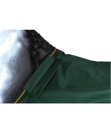 Marengos by Bucas - 1200D Stay-Dry Irish Turnout Blanket | Waterproof & Breathable | Green/Orange | Size 125cm - Buy Online on SooperMarket.com