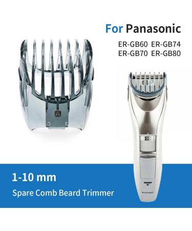 Benfosh Replacement Comb Attachment 1-10mm for Panasonic ER-GB60 ER-GB74 ER-GB70 ER-GB80 Men's Beard Trimmer - Buy Online on SooperMarket.com