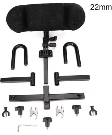 ECHBH Universal Adjustable Wheelchair Headrest Neck Pillow Headrest Pillow Cushion Headrest Wheelchair Neck Support Head Padding Wheelchairs Pillow (Color: Black) - Buy Online on SooperMarket.com