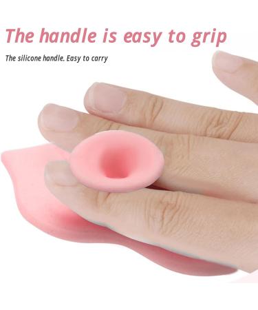 Silicone Exfoliating Lip Brush Set for Smoother, Fuller Lips - 5 PCS - Buy Online on SooperMarket.com
