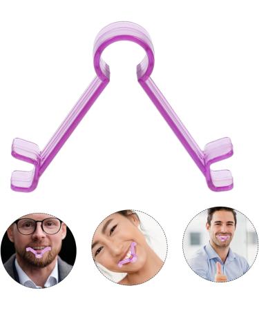 Gogogmee Lip Muscle Trainer Mouth Mouth Trainer Lip Exerciser Lip Trainer Face Exerciser Lift Mouth Tightener Slimming Exerciser Muscle Tightening Face Exerciser 9.30X7.70X1.50CM Purple - Buy Online on SooperMarket.com